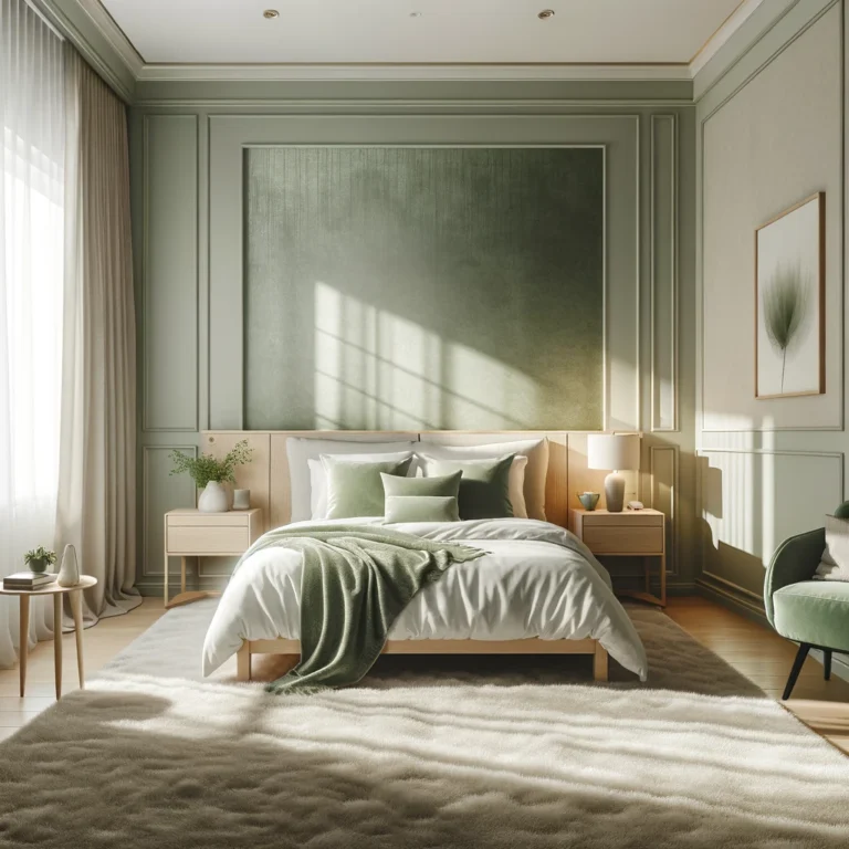 makuuhuoneen sisustus