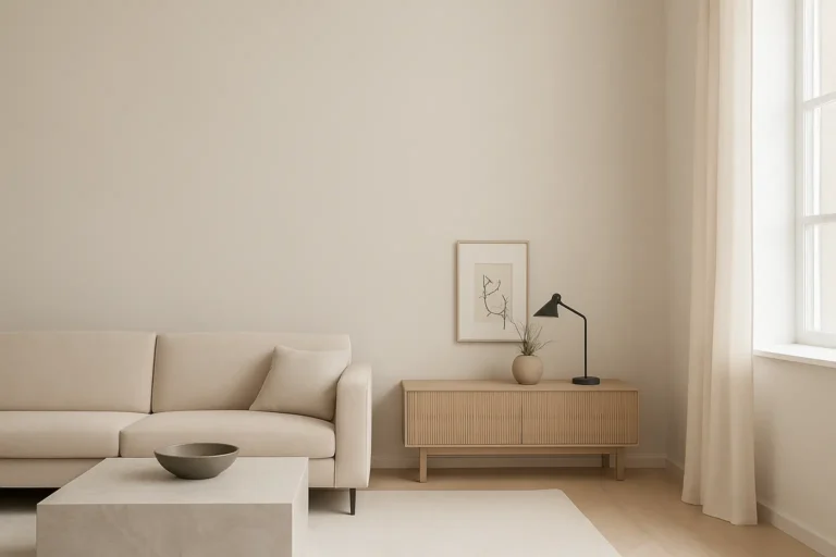 minimalistinen sisustus